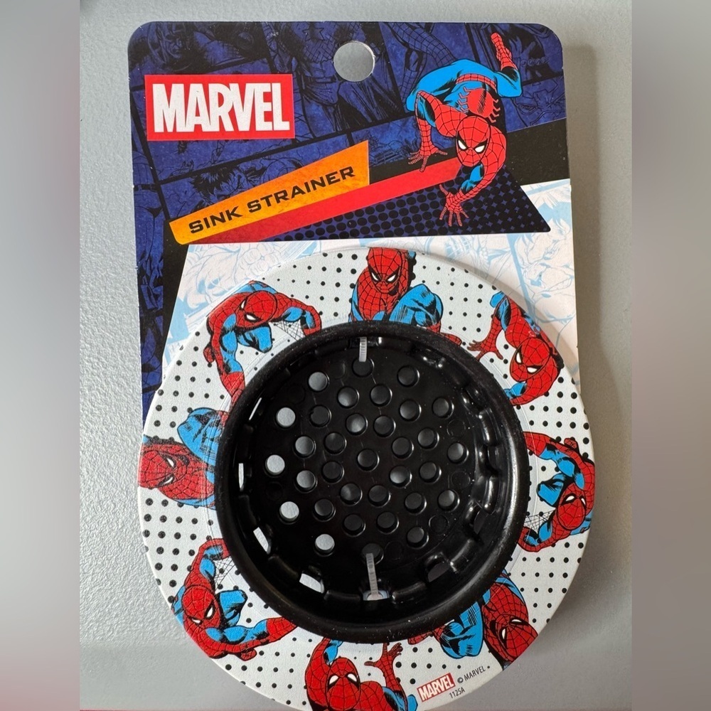 Marvel Spider-Man Black and Red kitchen Sink Strainer